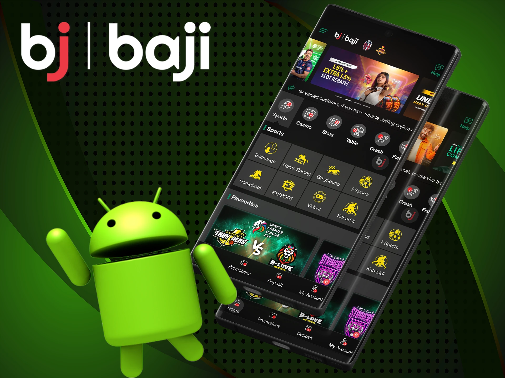Find out which Android devices support Baji Bet.