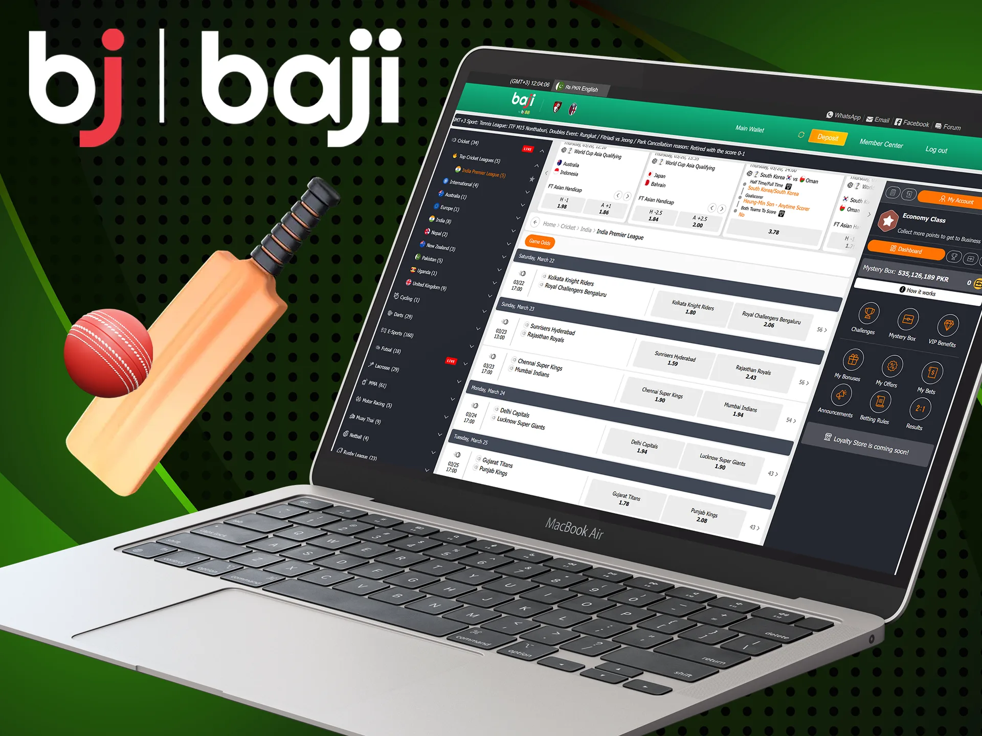 Find out why everyone loves watching the IPL tournament at Baji Bet.