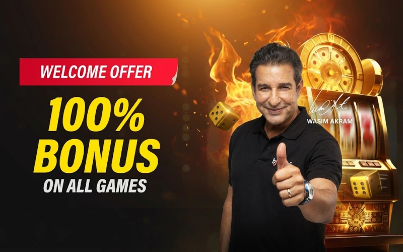 Activate your double balance bonus on all exciting Baji games.