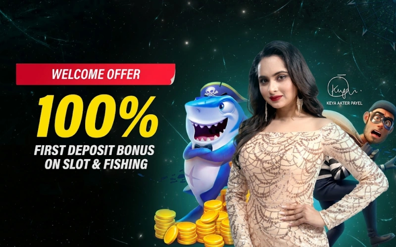 Play top slot and fishing games with this special Baji bonus.