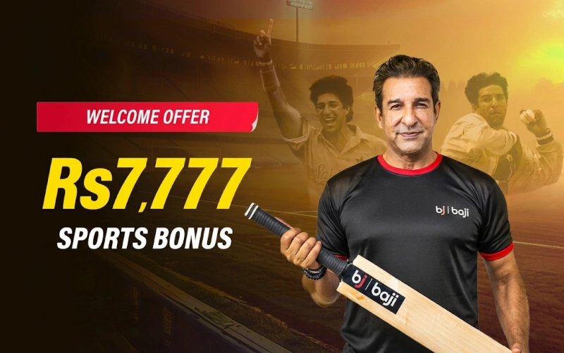 Place your sports bets and maximize your wins with sports bonus at Baji Pakistan.